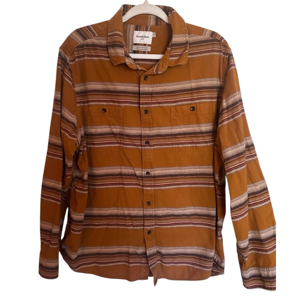 Fall Goodfellow & Co Mens Plaid Flannel XL
